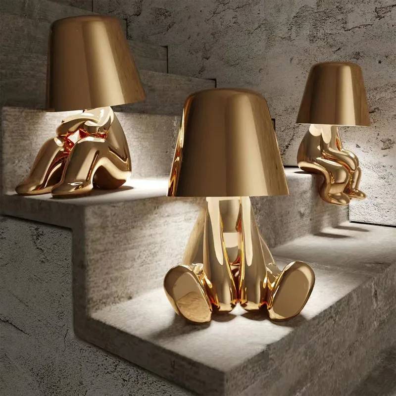 Abajur -e-Mesa-Decorativo-e-Luminária-Led-Pensador-Golden-4