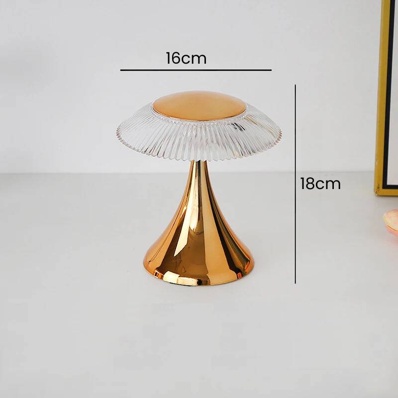Luminária de Mesa Decorativa LED Mushroom Illumiarte01