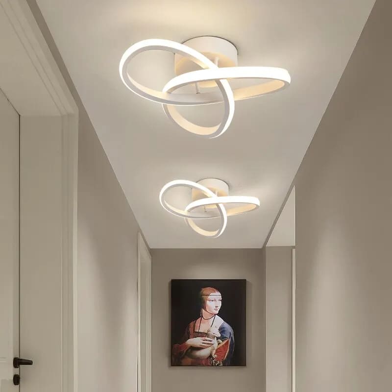 Luminária de Teto LED Design Minimalista Moderno Illumiarte 1